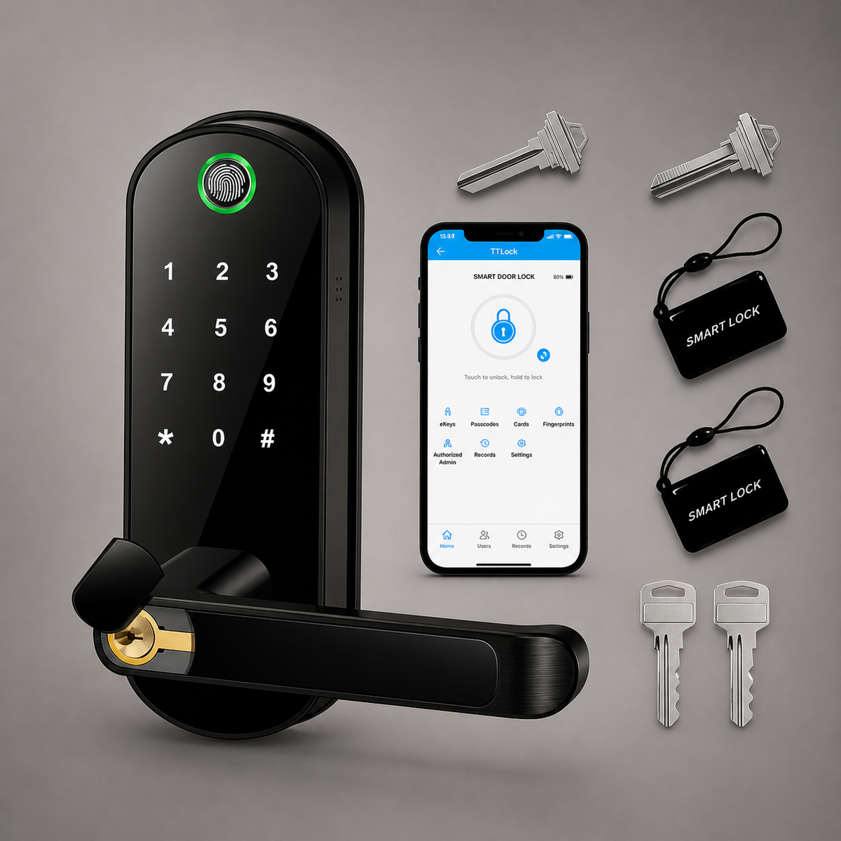 Securium Elite - Serrure Connectée